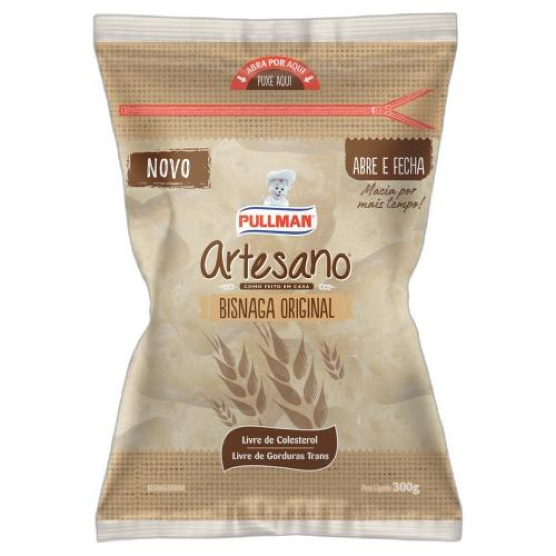 Detalhes do produto Bisnaga Artesano 300Gr Pullman .