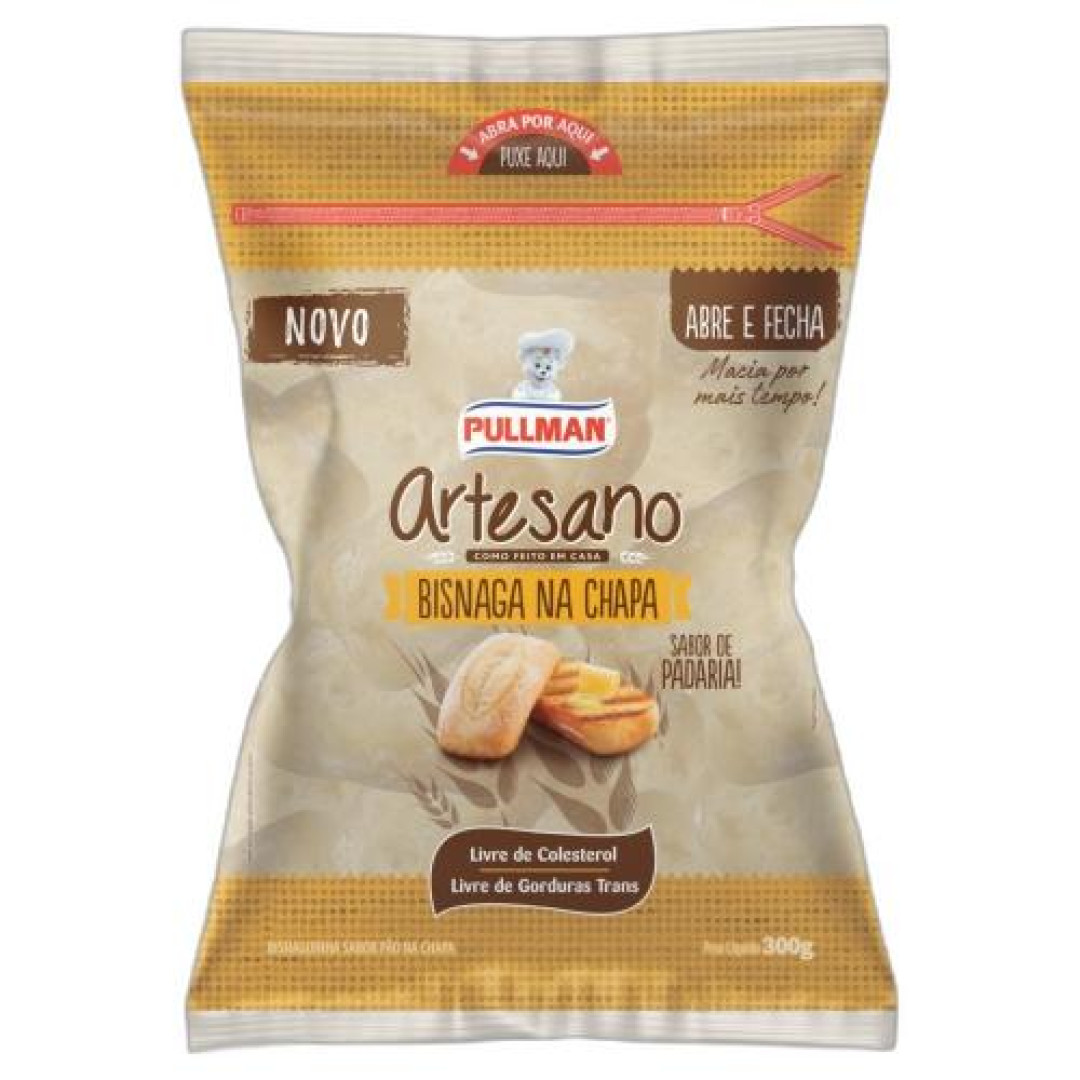 Detalhes do produto Bisnaga Na Chapa Artesano 300Gr Pullman Chap Diamantina