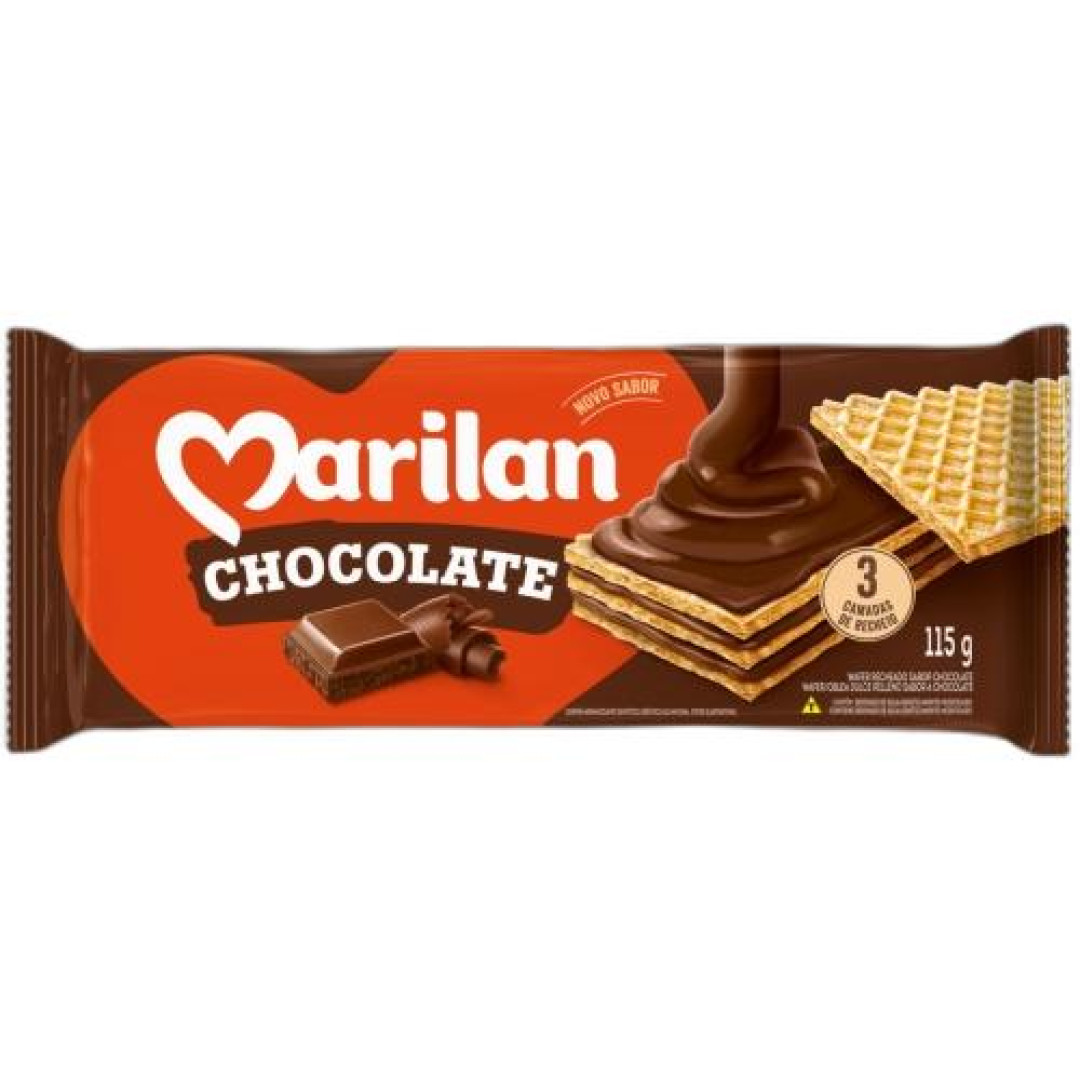 Detalhes do produto Bisc Wafer 115Gr Marilan Chocolate