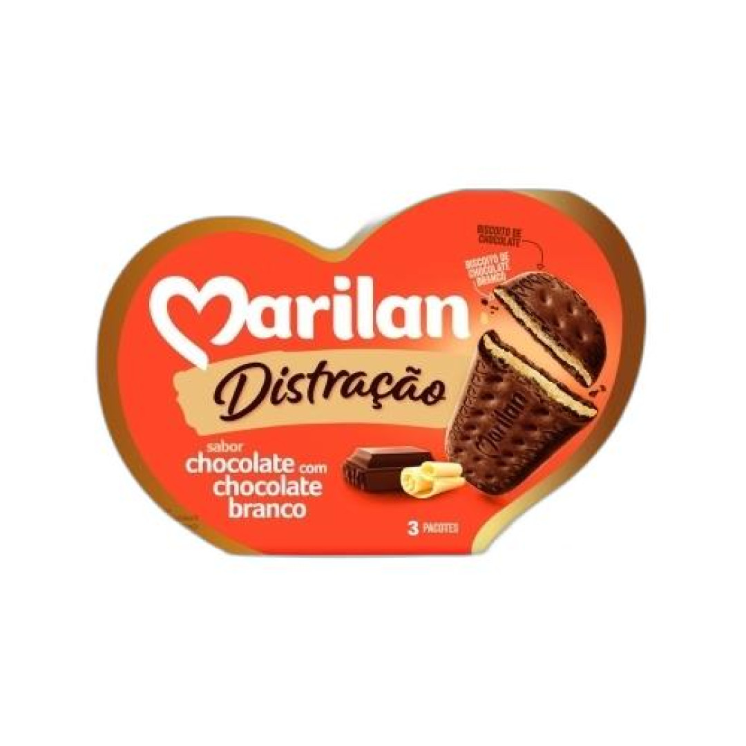 Detalhes do produto Bisc Distracao 320Gr Marilan Choc.choc Bco