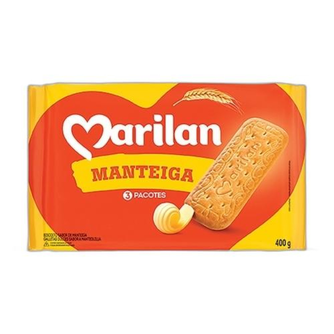 Detalhes do produto Bisc 400Gr Marilan Manteiga