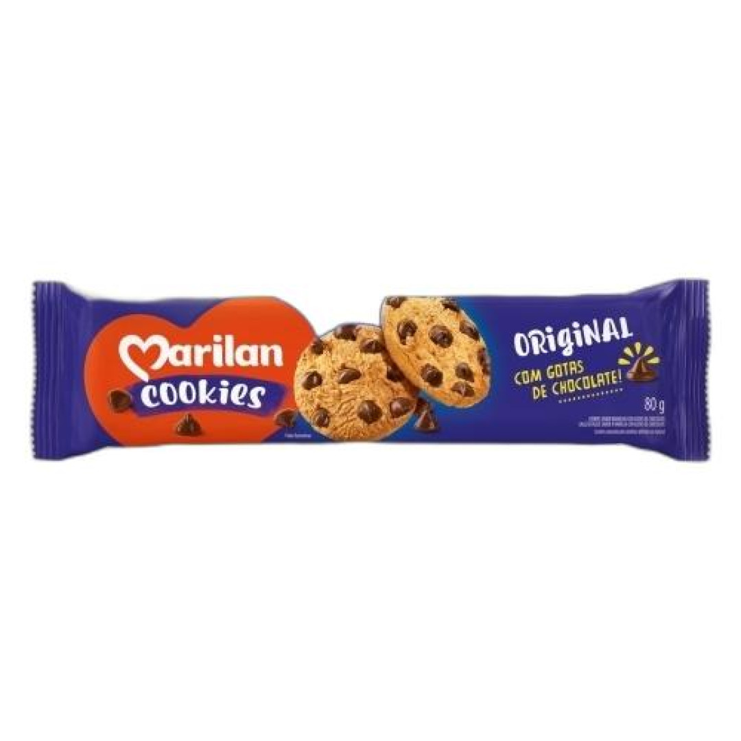 Detalhes do produto Bisc Cookies 80Gr Marilan Original