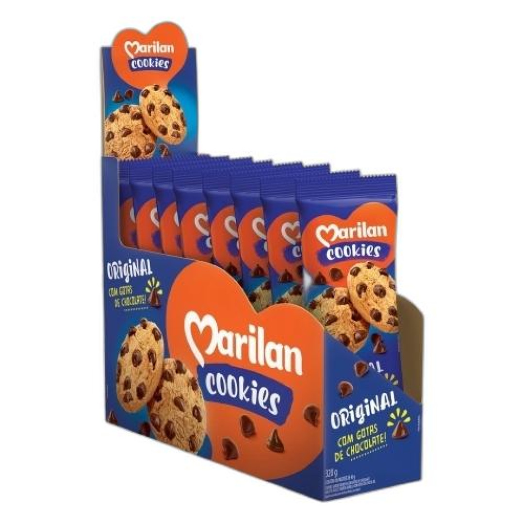 Detalhes do produto Bisc Cookies 8X40Gr Marilan Original
