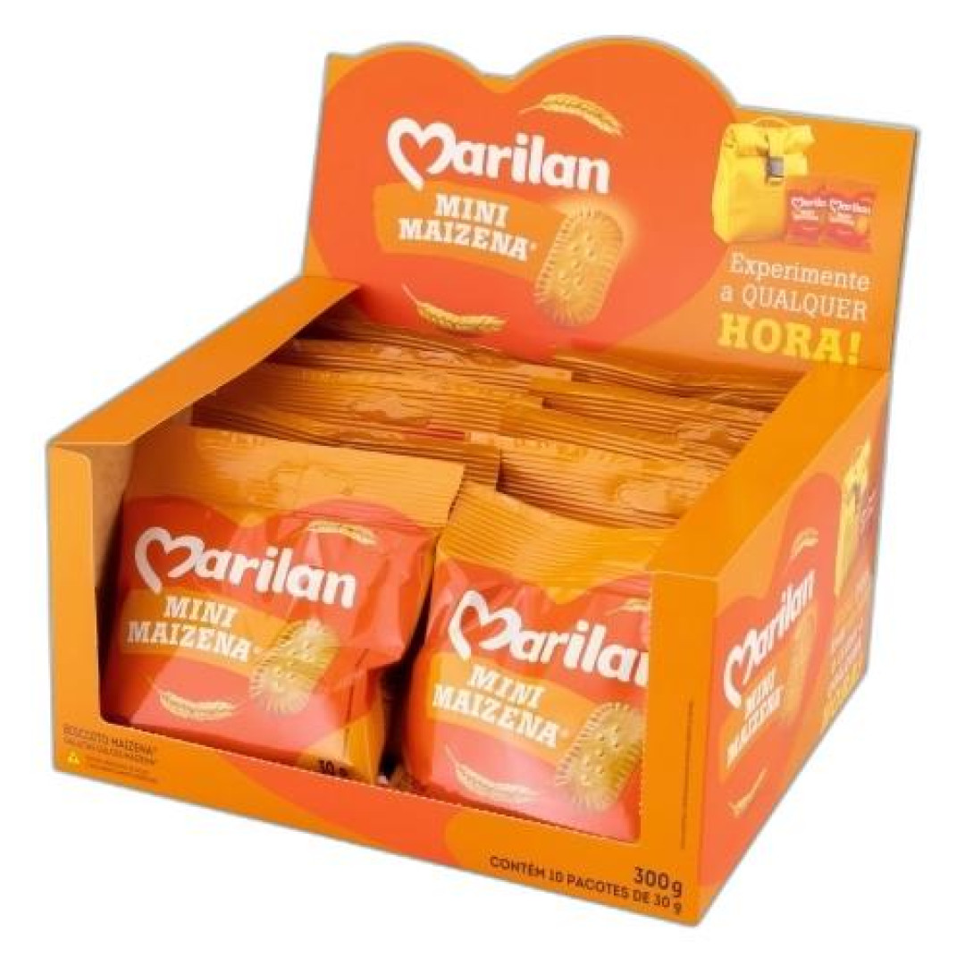 Detalhes do produto Bisc Mini Maizena 10X30Gr Marilan .