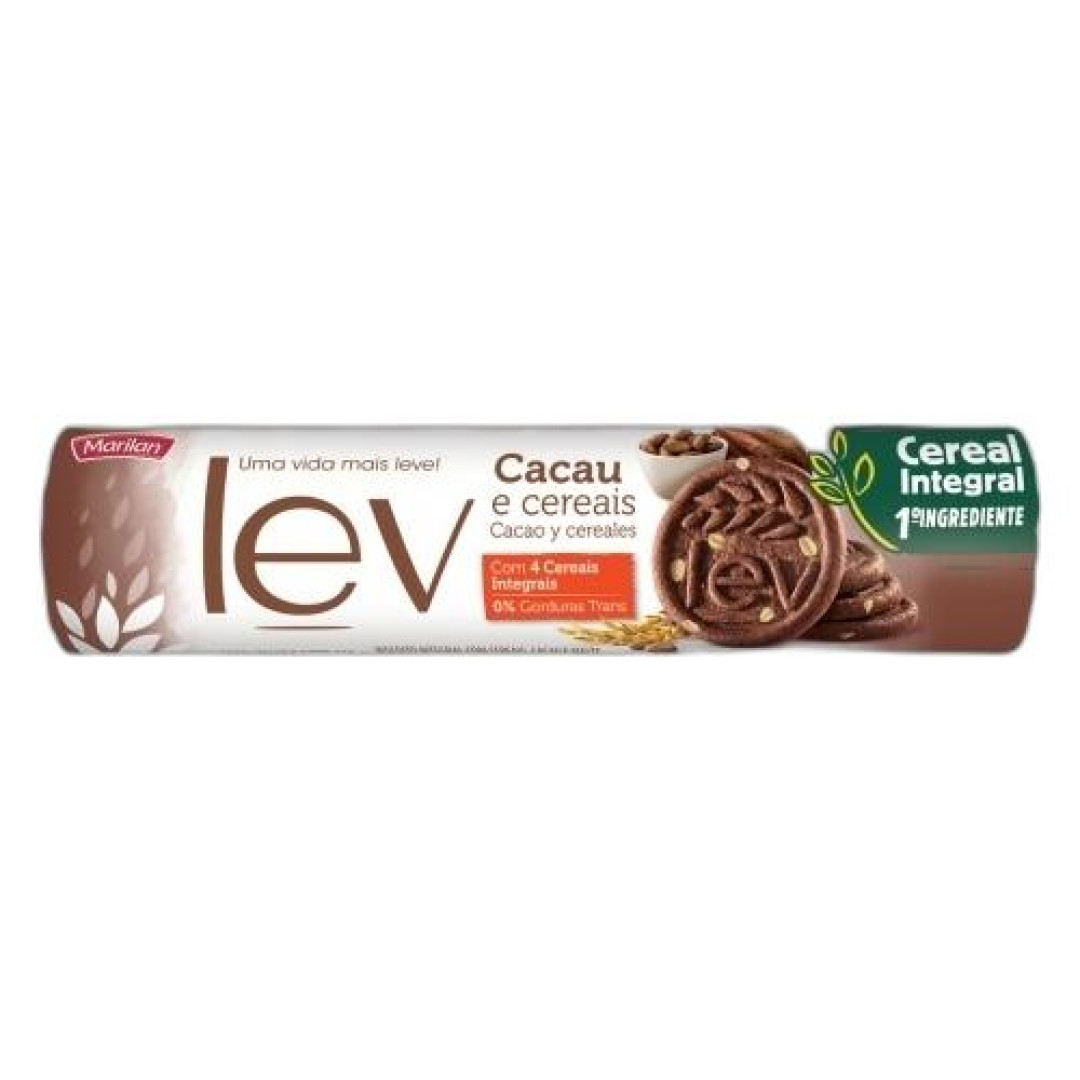 Detalhes do produto Bisc Lev Integr 150Gr Marilan Cacau.cereais