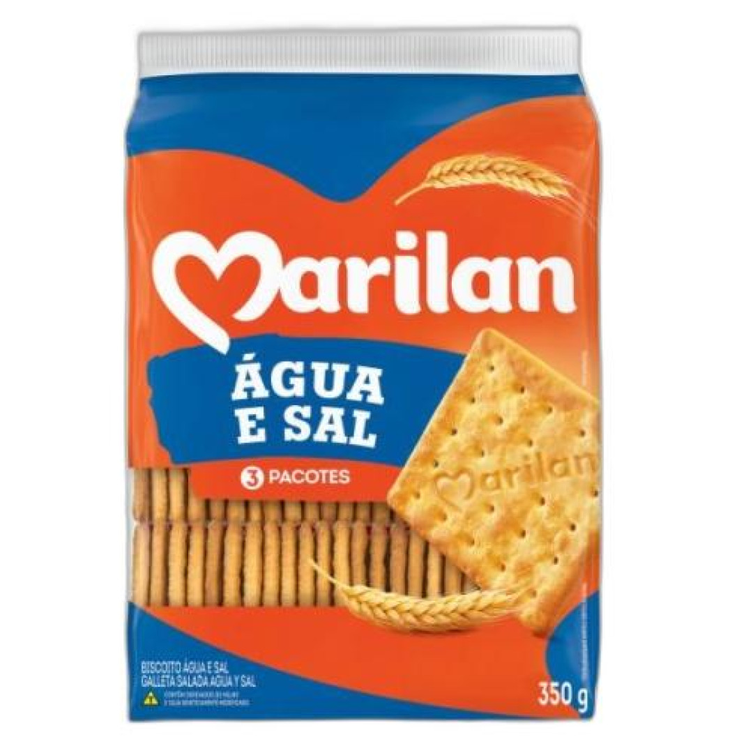 Detalhes do produto Bisc Agua E Sal 350Gr Marilan Salgado