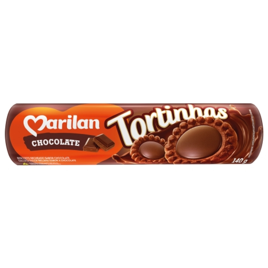 Detalhes do produto Bisc Tortinhas 140Gr Marilan Chocolate