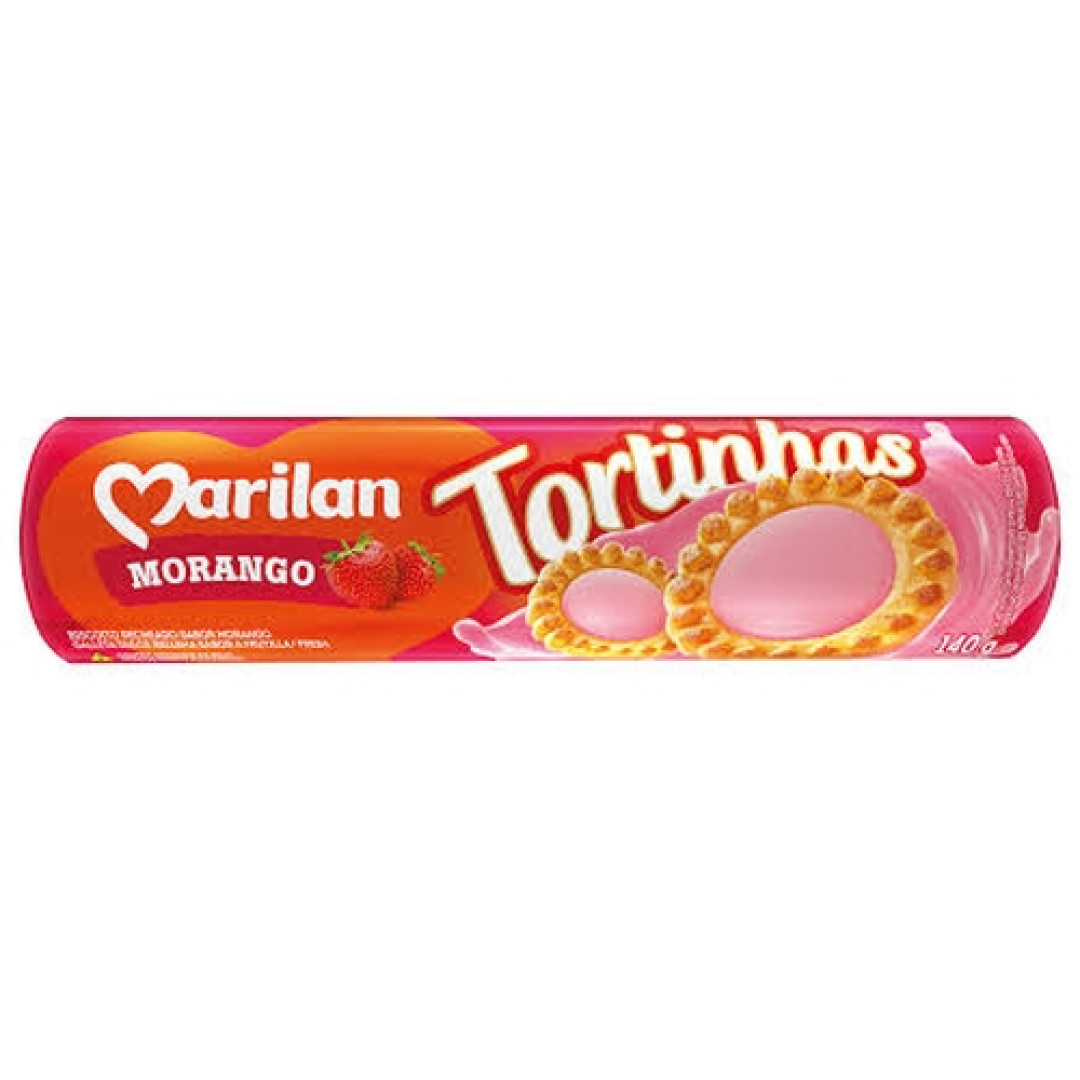 Detalhes do produto Bisc Tortinhas 140Gr Marilan Morango