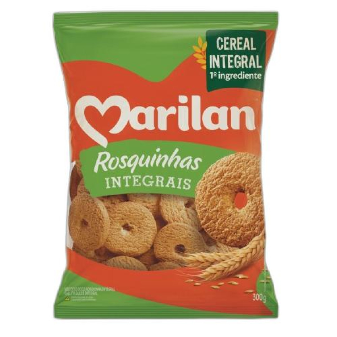 Detalhes do produto Bisc Rosquinha 300Gr Marilan  Integral