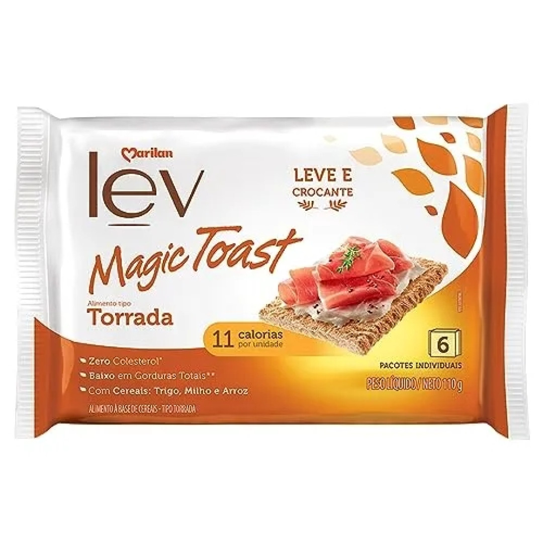 Detalhes do produto Torrada Magic Toast Lev 110Gr Marilan Original