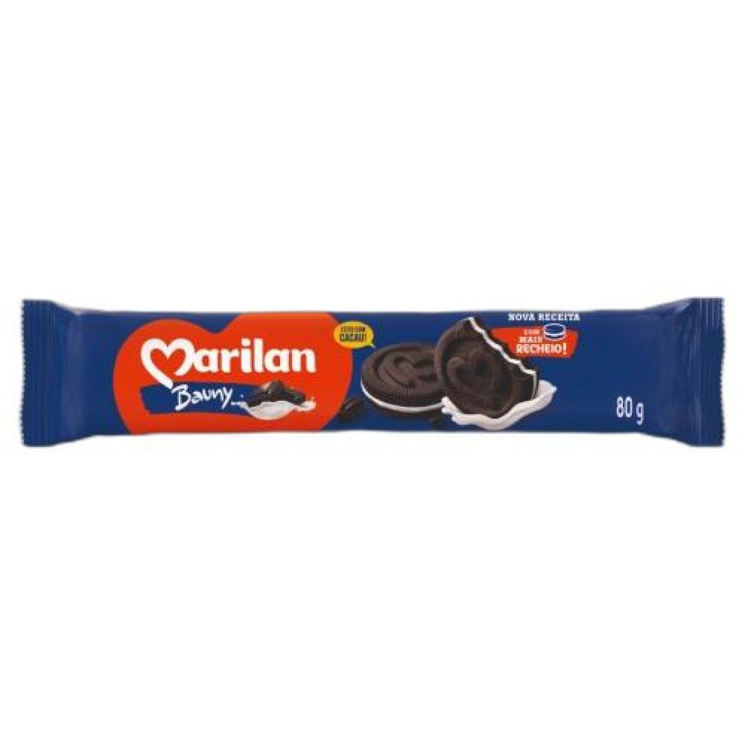 Detalhes do produto Bisc Rech 80Gr Marilan  Baunilha