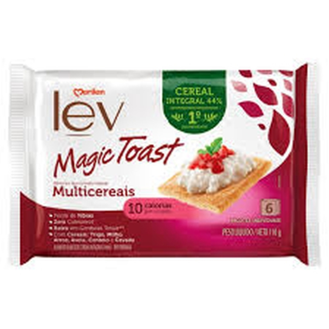 Detalhes do produto Torrada Magic Toast Lev 110Gr Marilan Multicereais