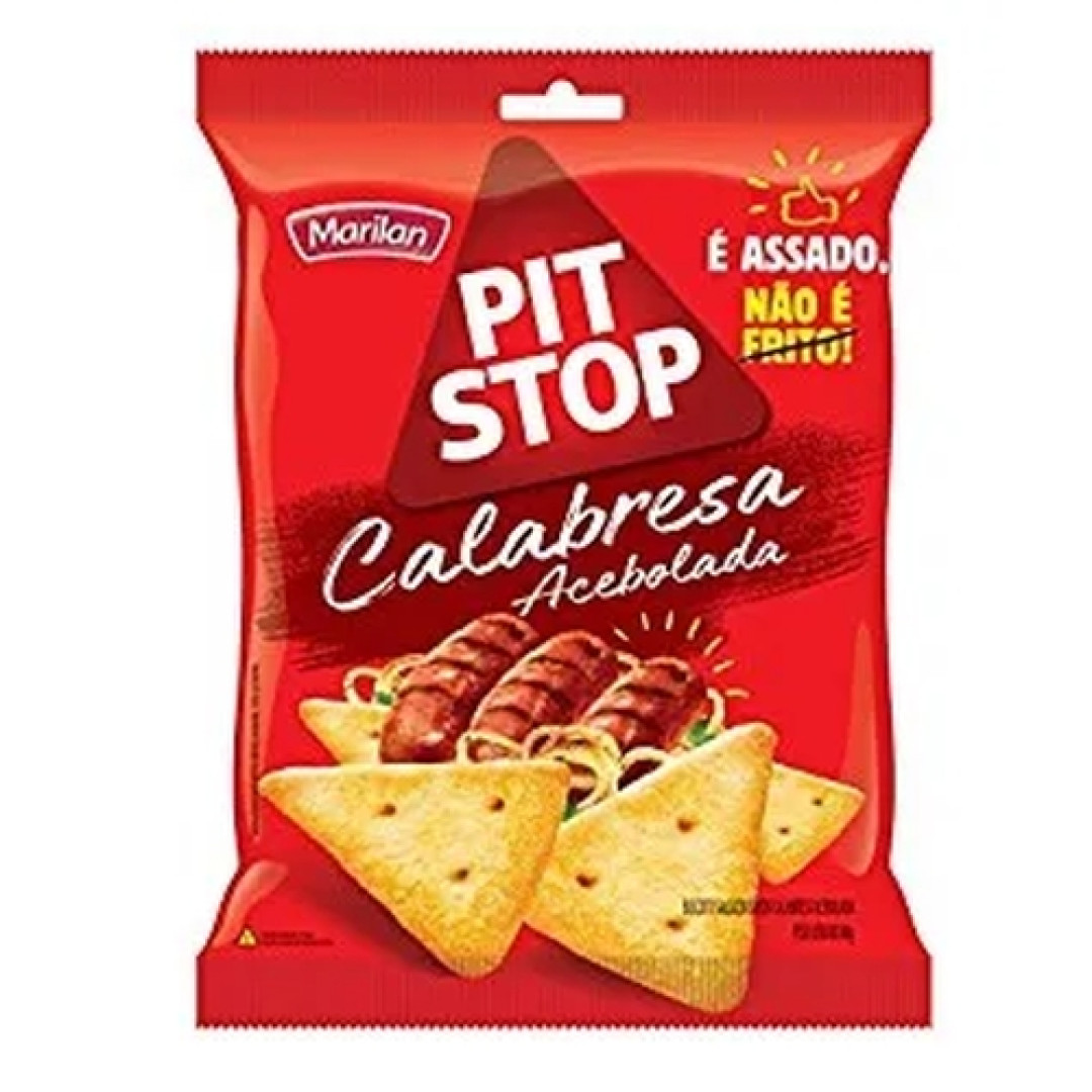 Detalhes do produto Bisc Snack Pit Stop 60Gr Marilan  Calabresa Acebo