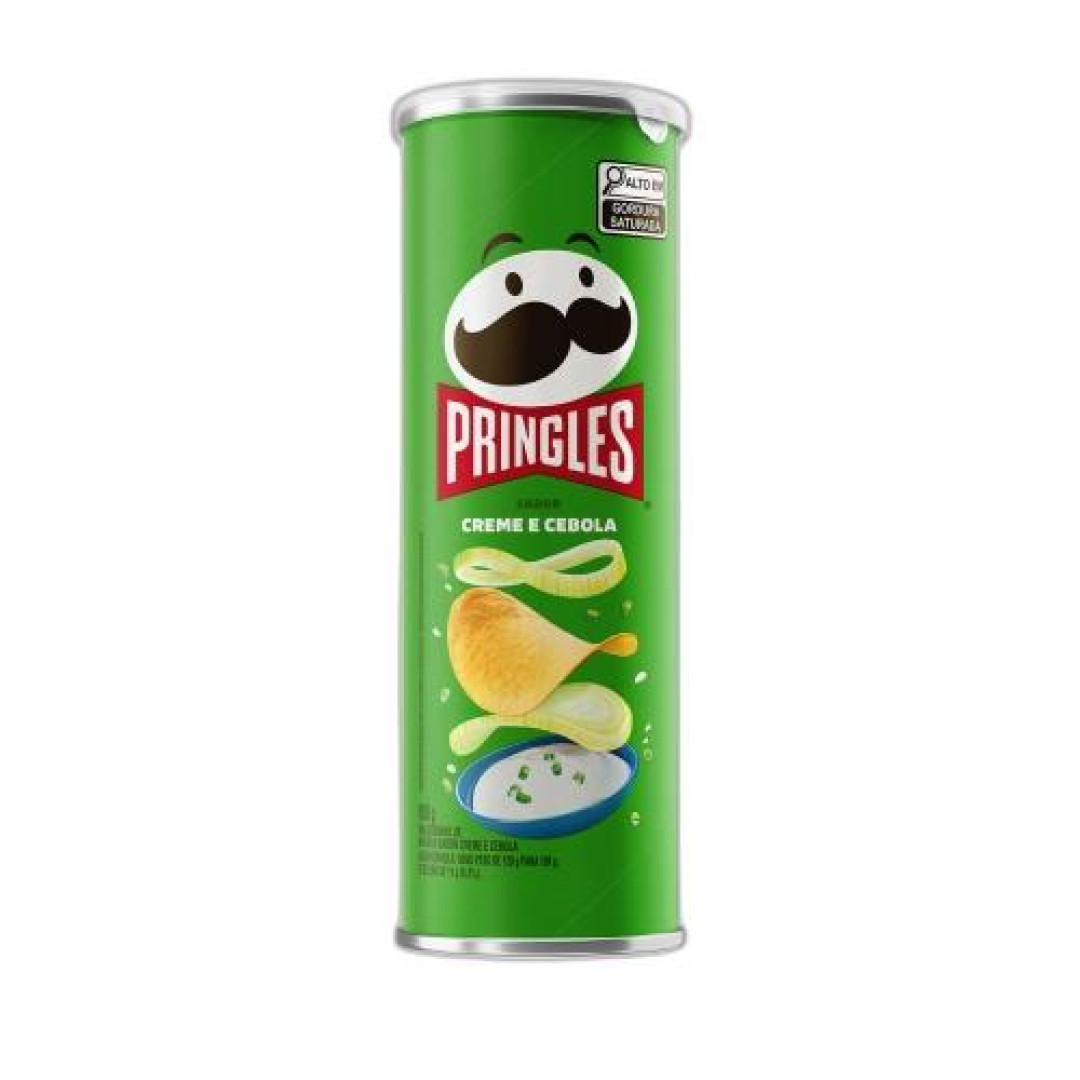 Detalhes do produto Batata Chips 109Gr Pringles Creme Cebola