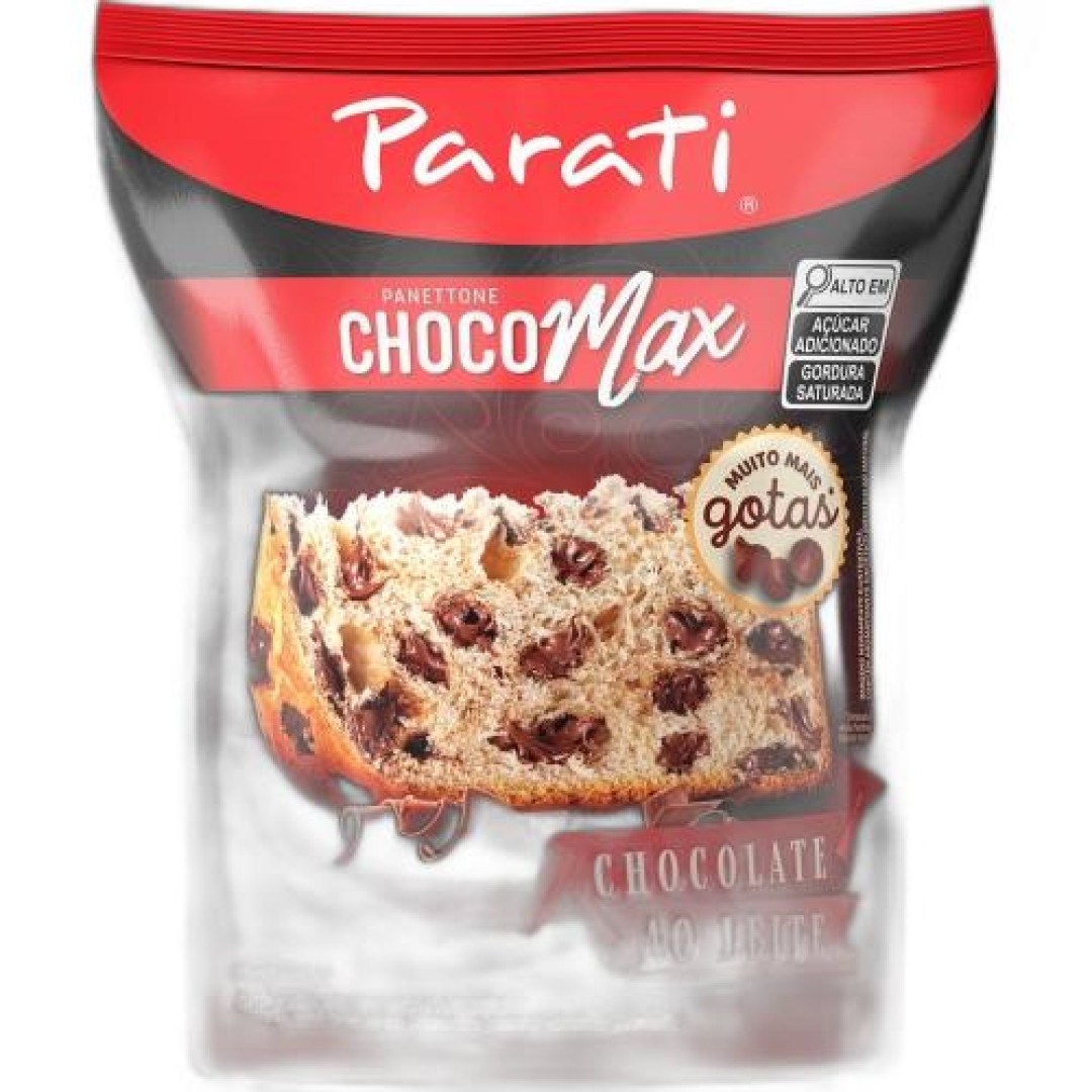 Detalhes do produto Panettone Chocomax 400Gr Parati Chocolate