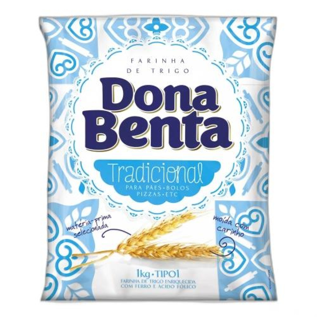 Detalhes do produto Farinha Trigo Especial 01Kg Dona Benta Tradicional