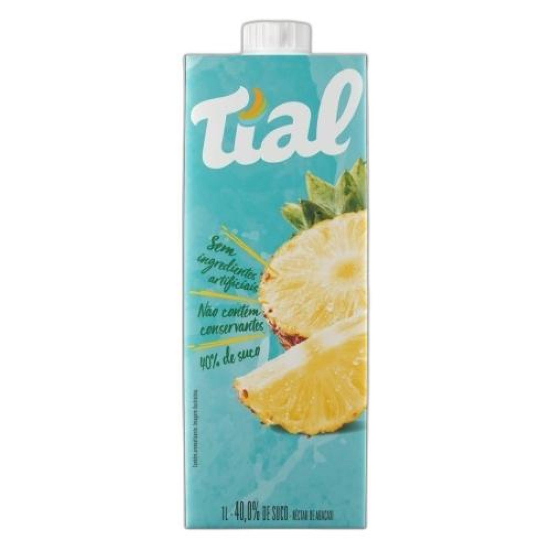 Detalhes do produto Suco Nectar 1Lt Tial Abacaxi