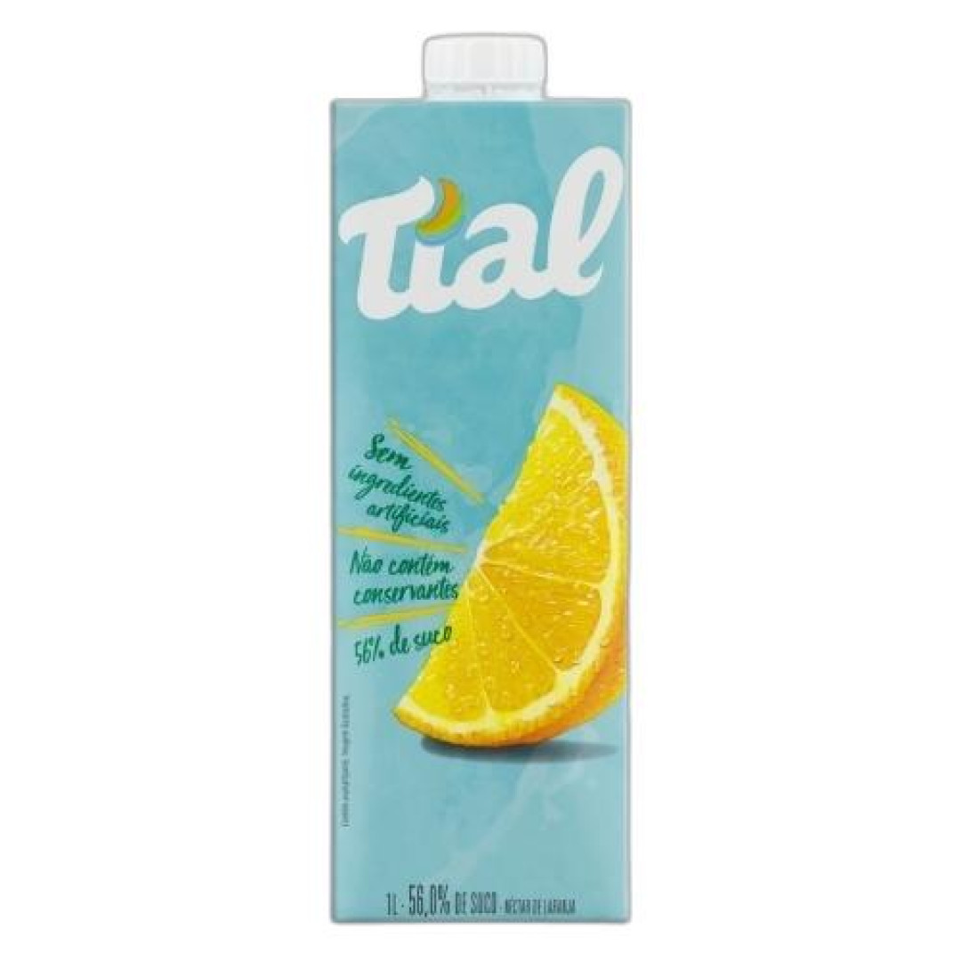 Detalhes do produto Suco Nectar 1Lt Tial Laranja