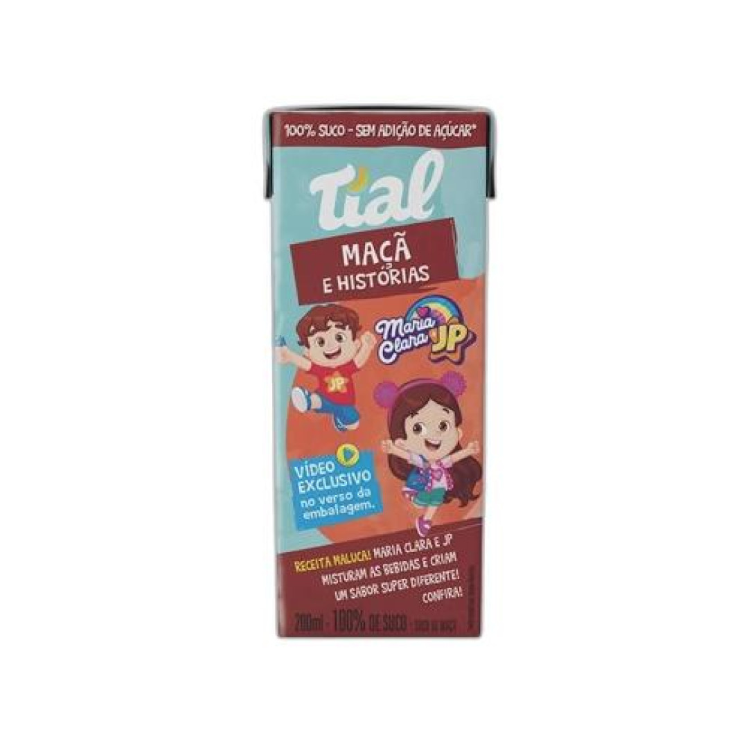 Detalhes do produto Suco Kids 100% 200Ml Tial Maca