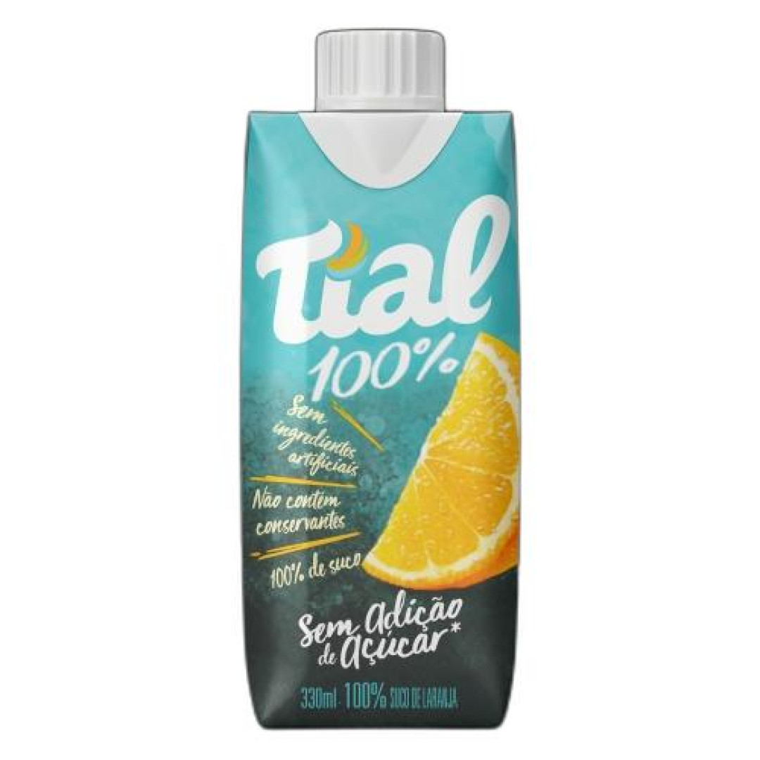 Detalhes do produto Suco 100% 330Ml Tial Laranja