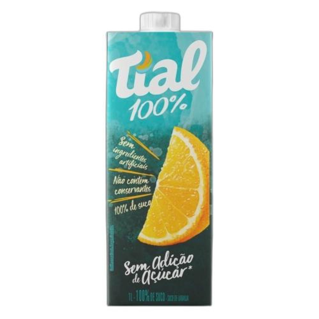 Detalhes do produto Suco 100% 1Lt Tial Laranja