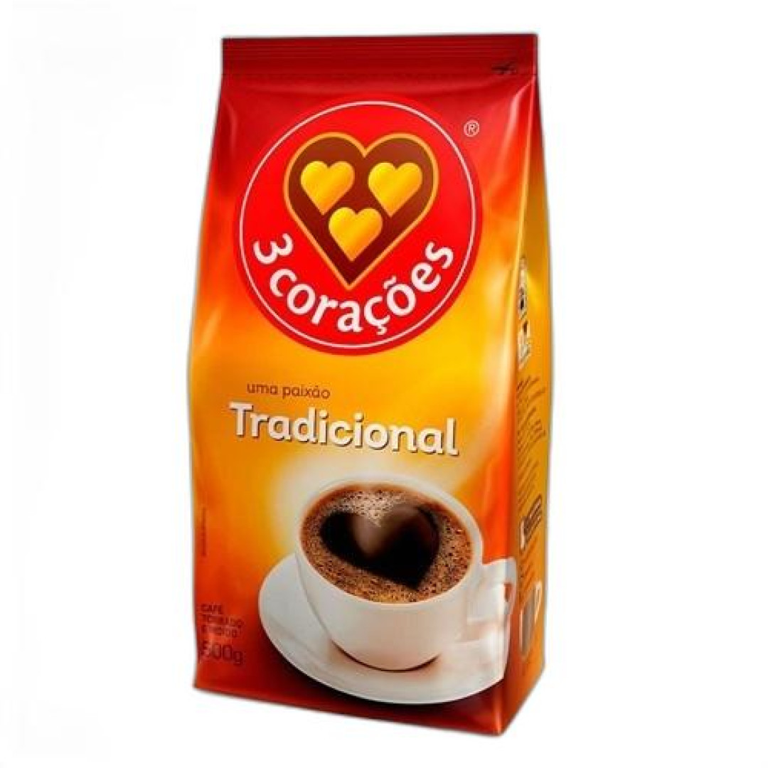 Detalhes do produto Cafe Torr/moido 500Gr Tres Coracoes Tradicional