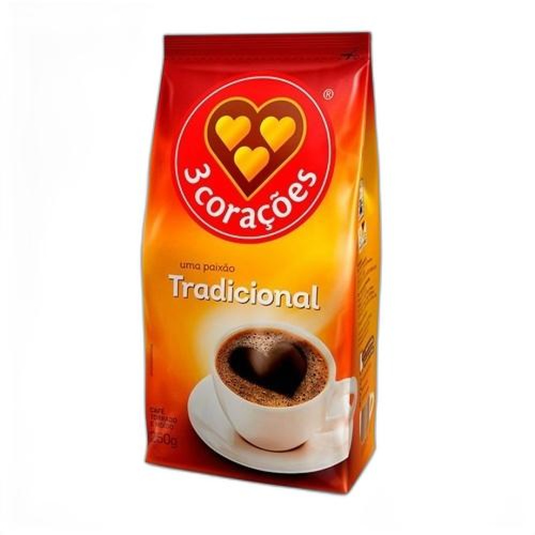 Detalhes do produto Cafe Torr/moido 250Gr Tres Coracoes Tradicional