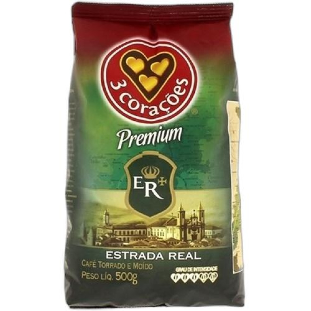Detalhes do produto Cafe Torr/moido 500Gr Tres Coracoes Premium