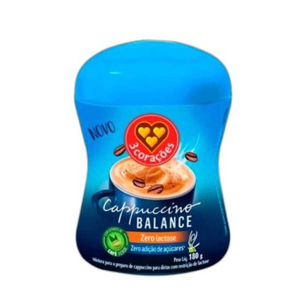 Detalhes do produto Cappuccino Balance Pt 180Gr Tres Coracoe Classic
