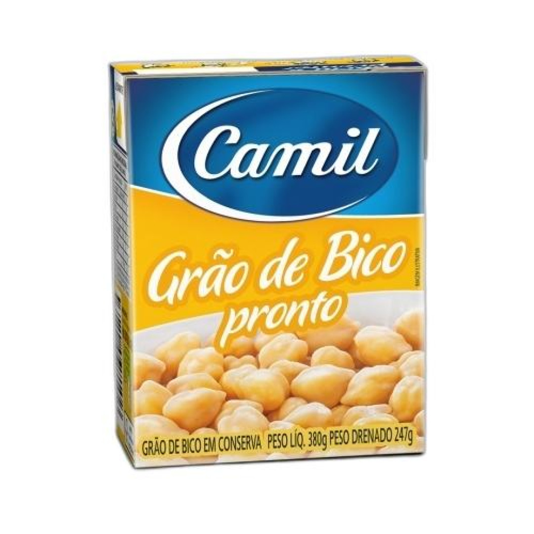 Detalhes do produto Grao De Bico Conserva 380Gr Camil .