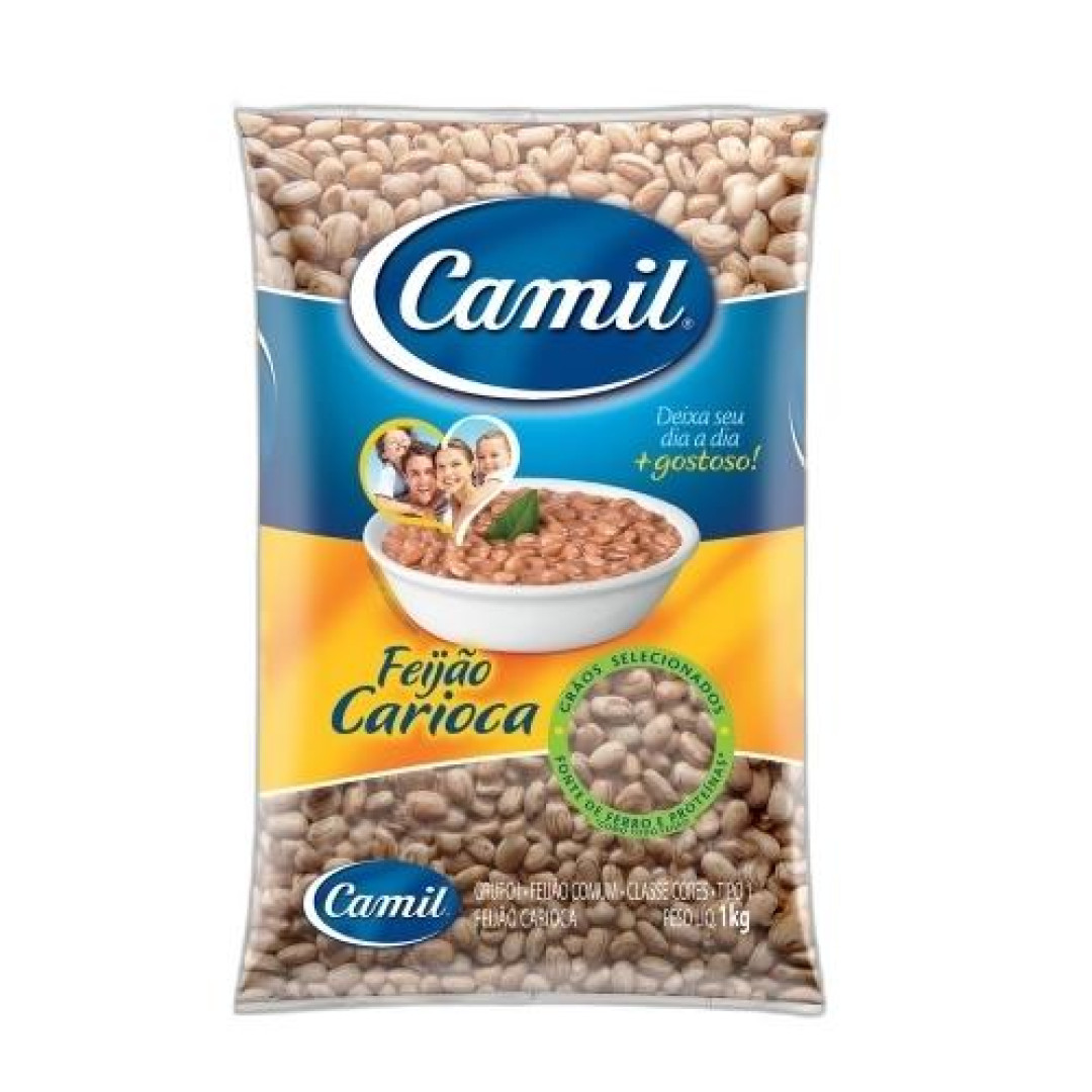 Detalhes do produto Feijao Carioca Tipo 1 1Kg Camil Carioca