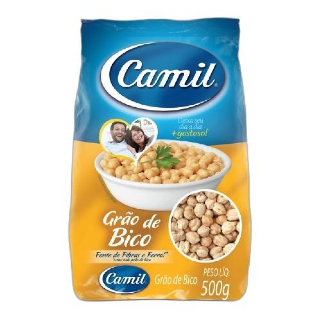 Detalhes do produto Grao De Bico 500Gr Camil .