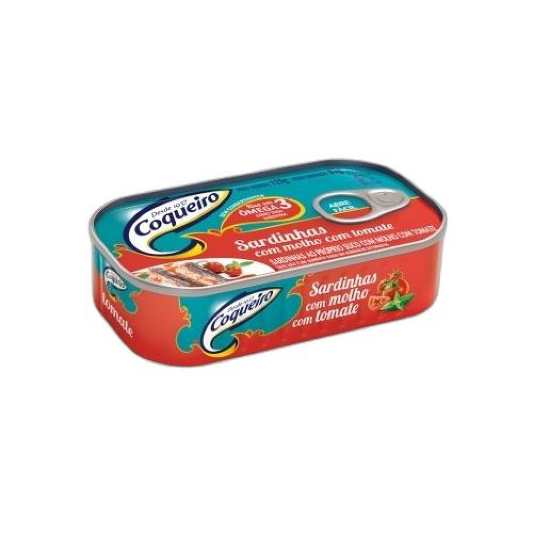 Detalhes do produto Sardinha Coqueiro 125Gr Camil Molho Tomate