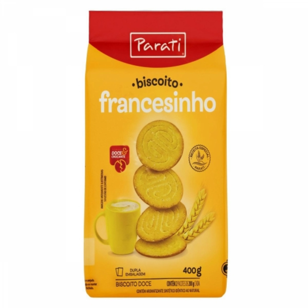 Detalhes do produto Bisc Francesinho 400Gr Parati Doce