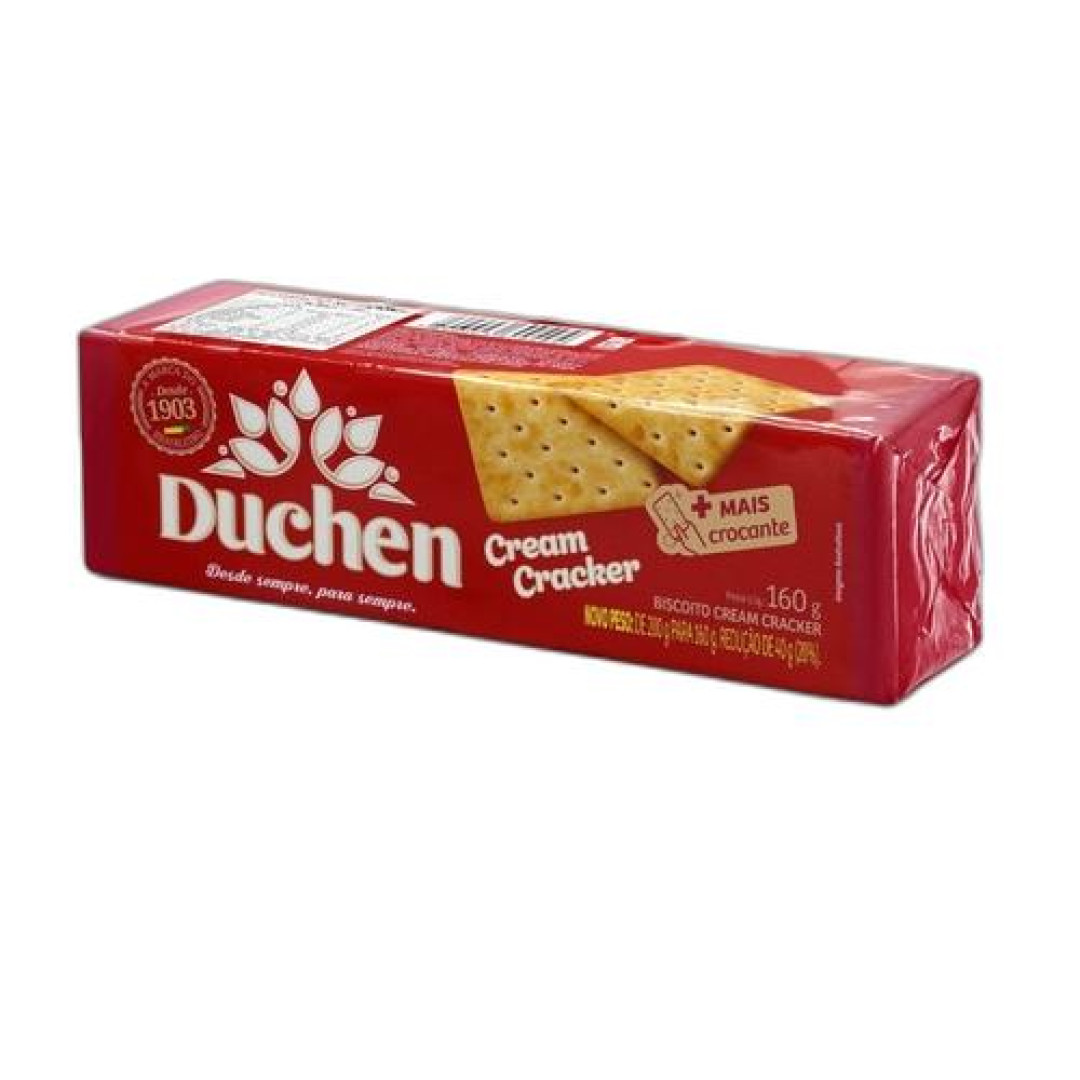 Detalhes do produto Bisc Cream Cracker 160Gr Duchen .