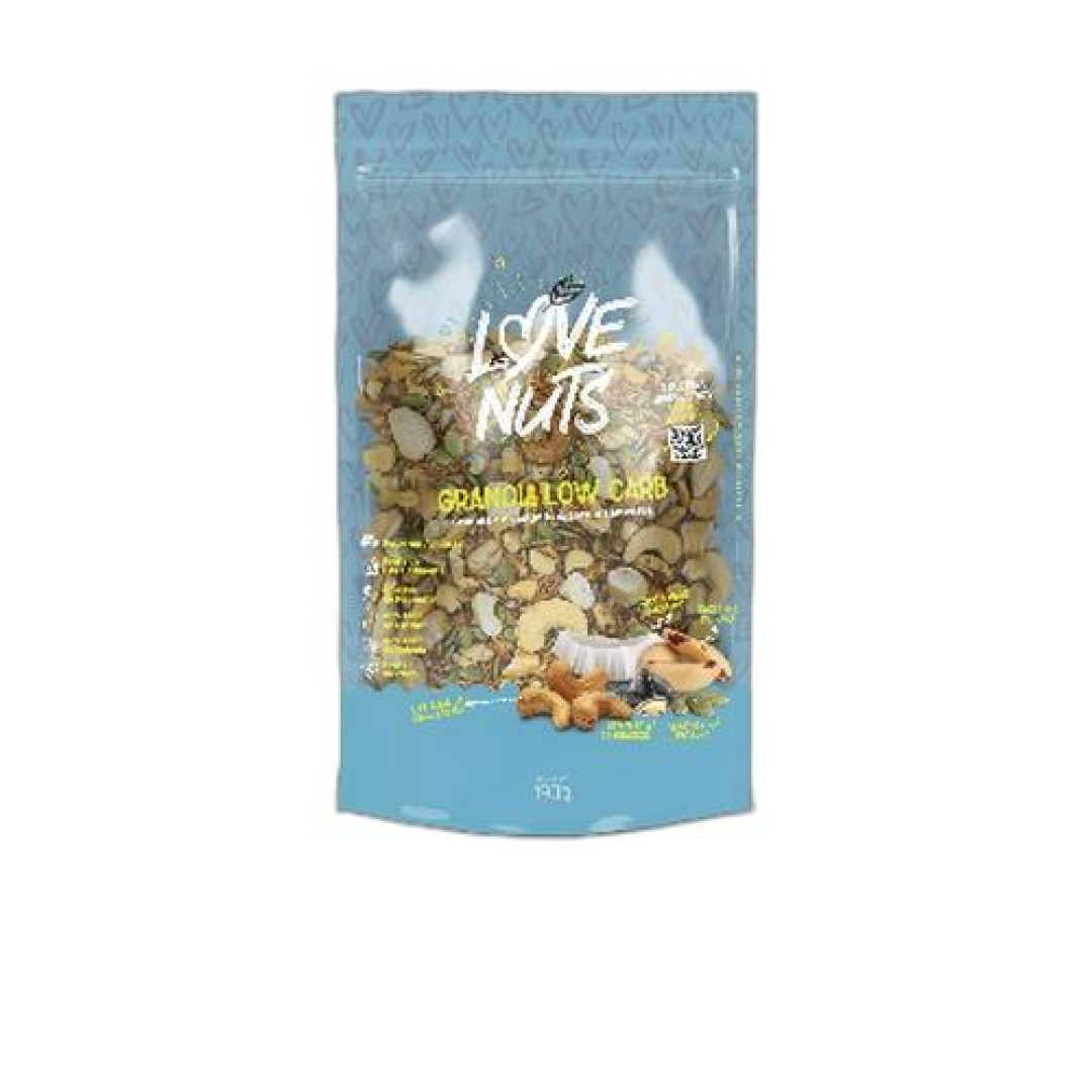 Detalhes do produto Granola Low Carb Love Nuts 190Gr Usibras .