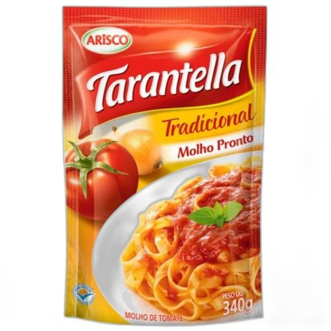 Detalhes do produto Molho Tomate Sc 340Gr Tarantella Tradicional