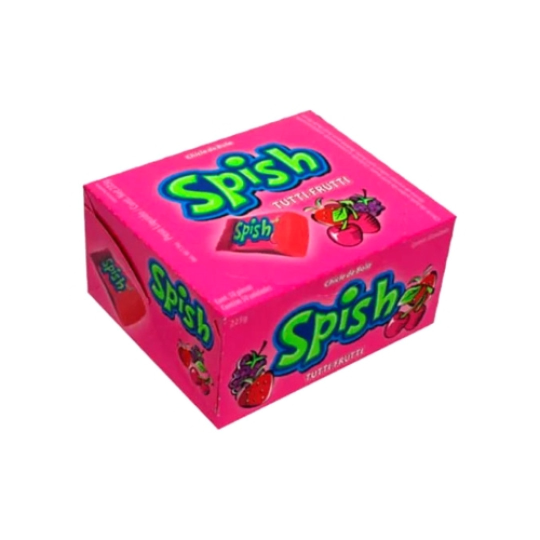 Detalhes do produto Chicle Spish 40Un Sukest Tutti Frutti