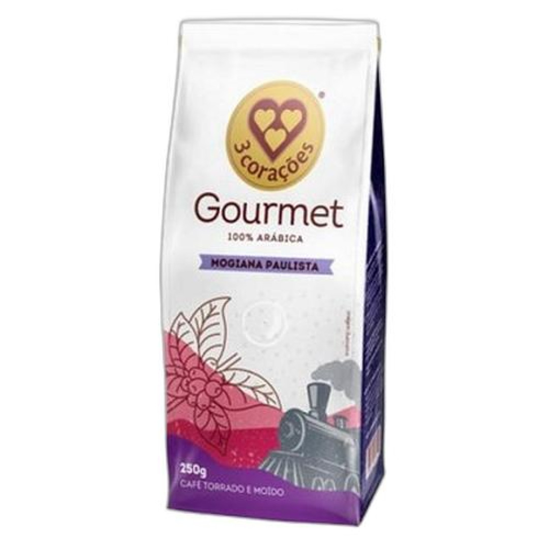 Detalhes do produto Cafe Gourmet 250Gr Tres Coracoes  Mogiana Paulist