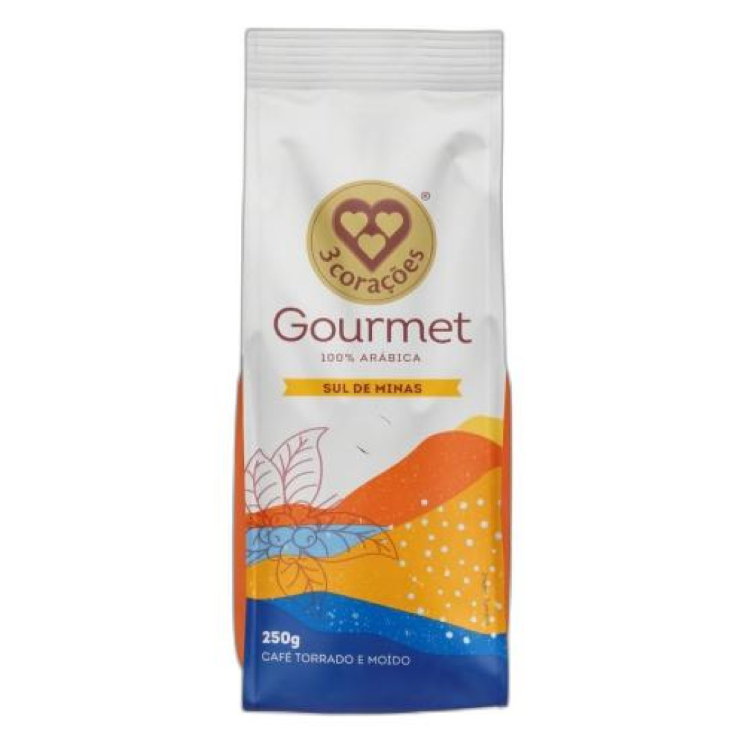 Detalhes do produto Cafe Gourmet Sul Min 250G Tres Coracoes  Sul De Minas