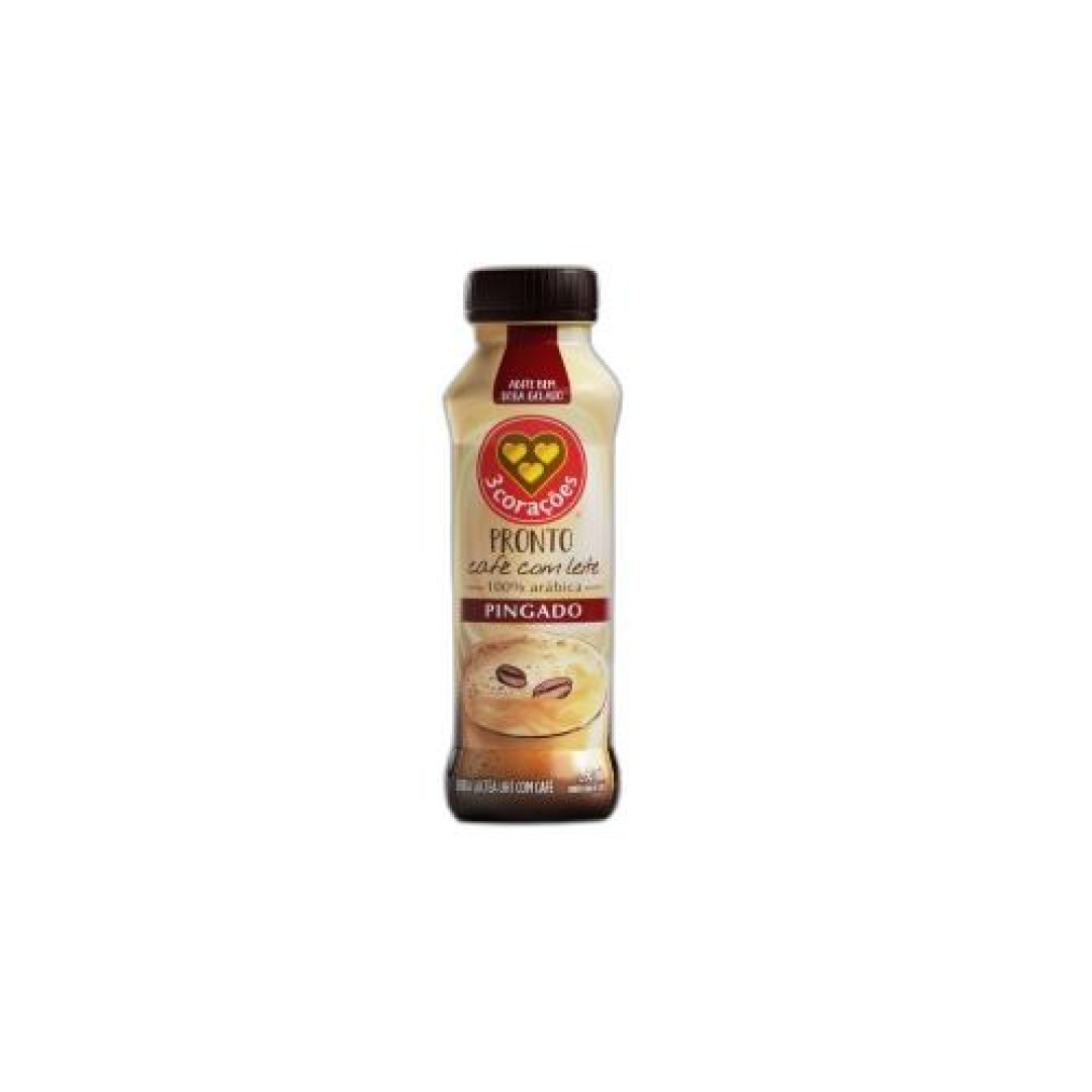 Detalhes do produto Bebida Lactea Pingado 260Ml Tres Cora Cafe.leite