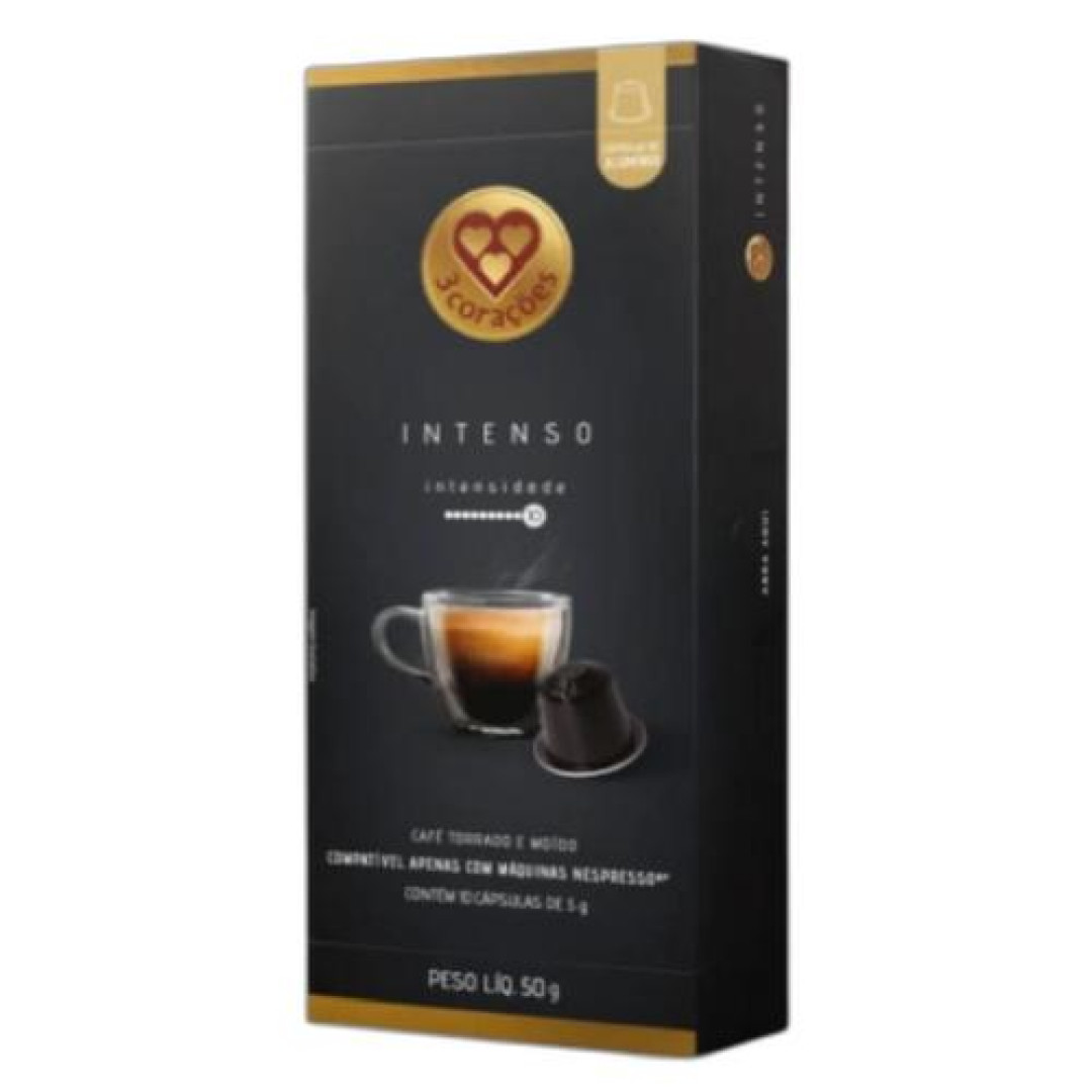 Detalhes do produto Cafe Expres Caps Intens  10X5G Tres Cora .