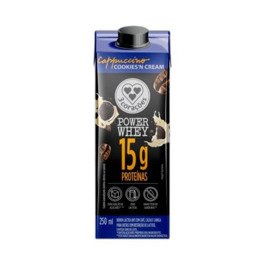 Detalhes do produto Bebida Lactea Whey Pow (15Gr) 250Ml Tres Capuc.cook N Cr