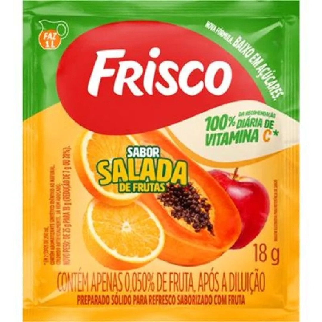 Detalhes do produto Refrc Po 18Gr Frisco  Salada Frutas