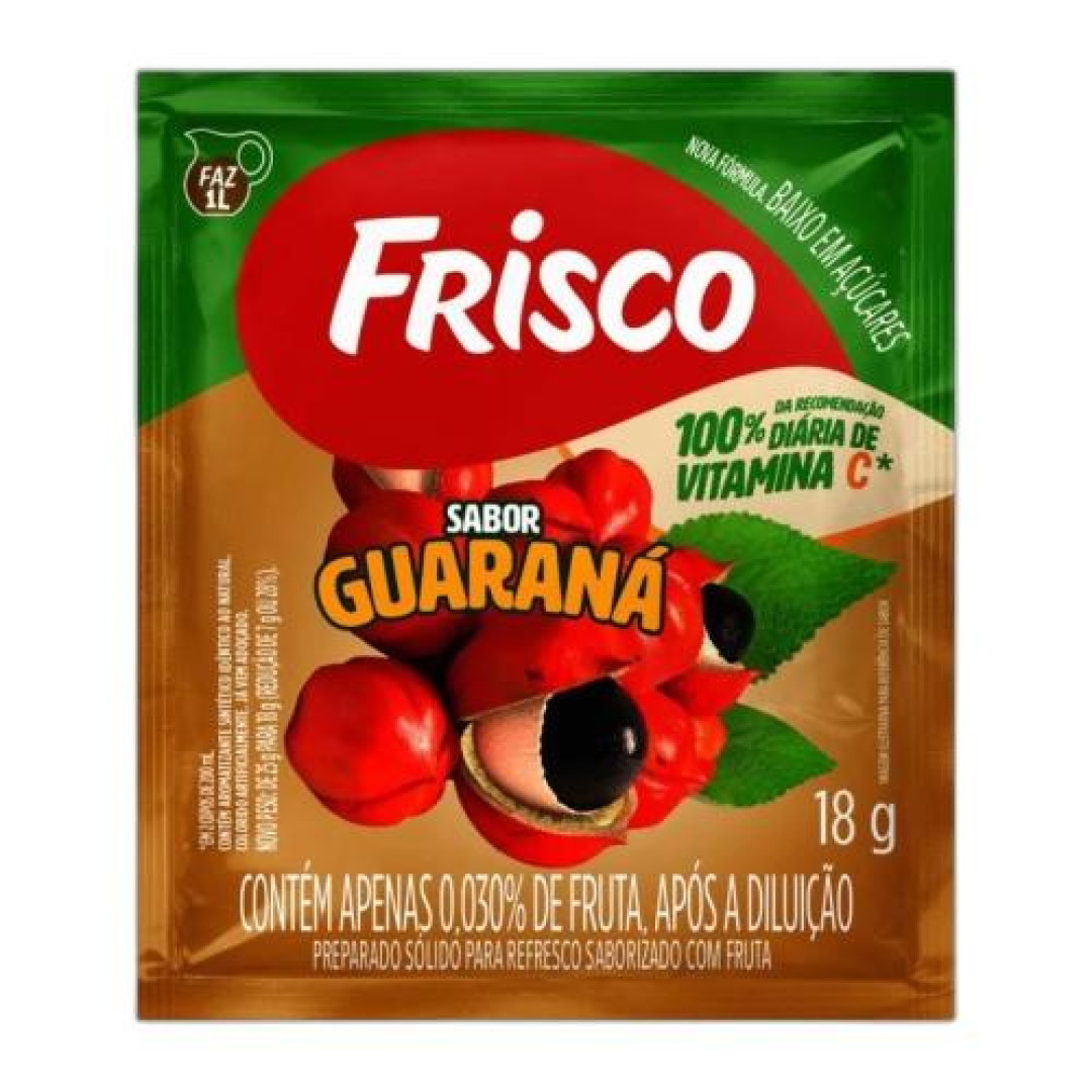 Detalhes do produto Refrc Po 18Gr Frisco  Guarana