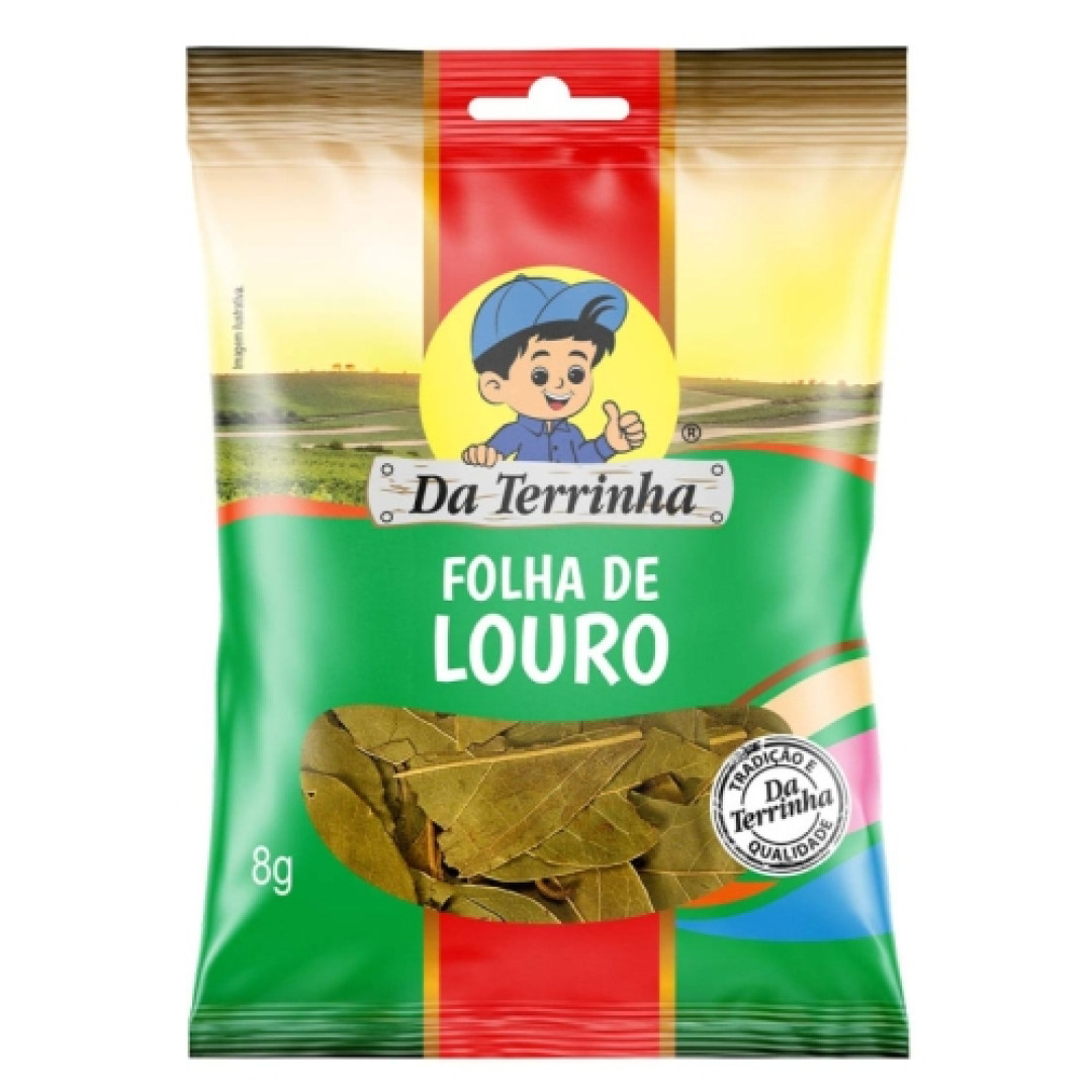 Detalhes do produto Folha De Louro 8Gr Da Terrinha .