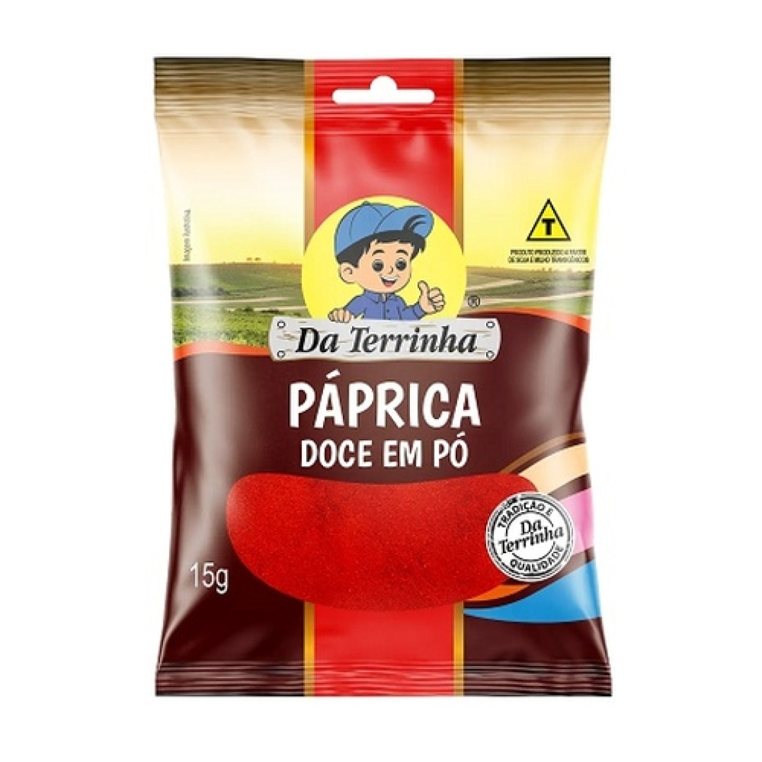 Detalhes do produto Paprica Po 15Gr Da Terrinha Doce