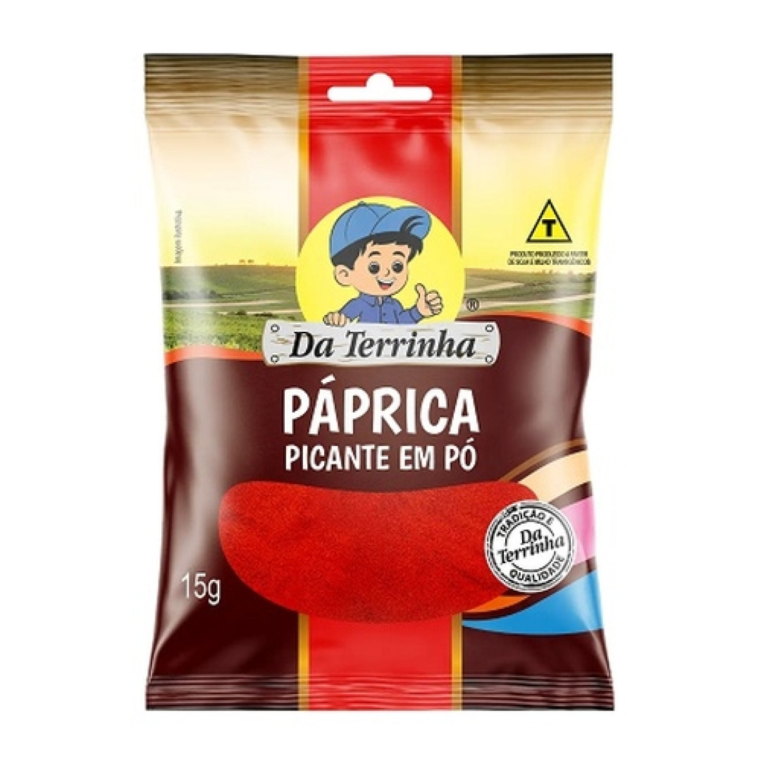 Detalhes do produto Paprica Po 15Gr Da Terrinha Picante