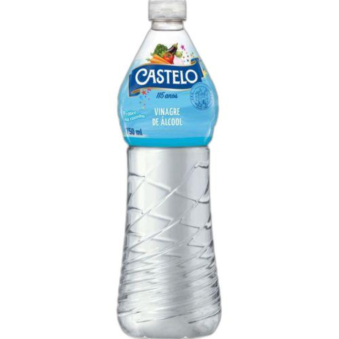 Detalhes do produto Vinagre Alcool 750Ml Castelo Tradicional