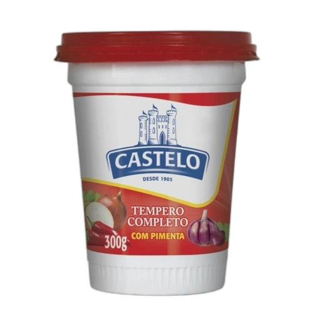Detalhes do produto Tempero Completo 300Gr Castelo Com Pimenta
